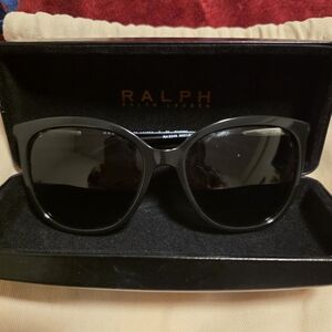Ralph Lauren Elegant Black Sunglasses